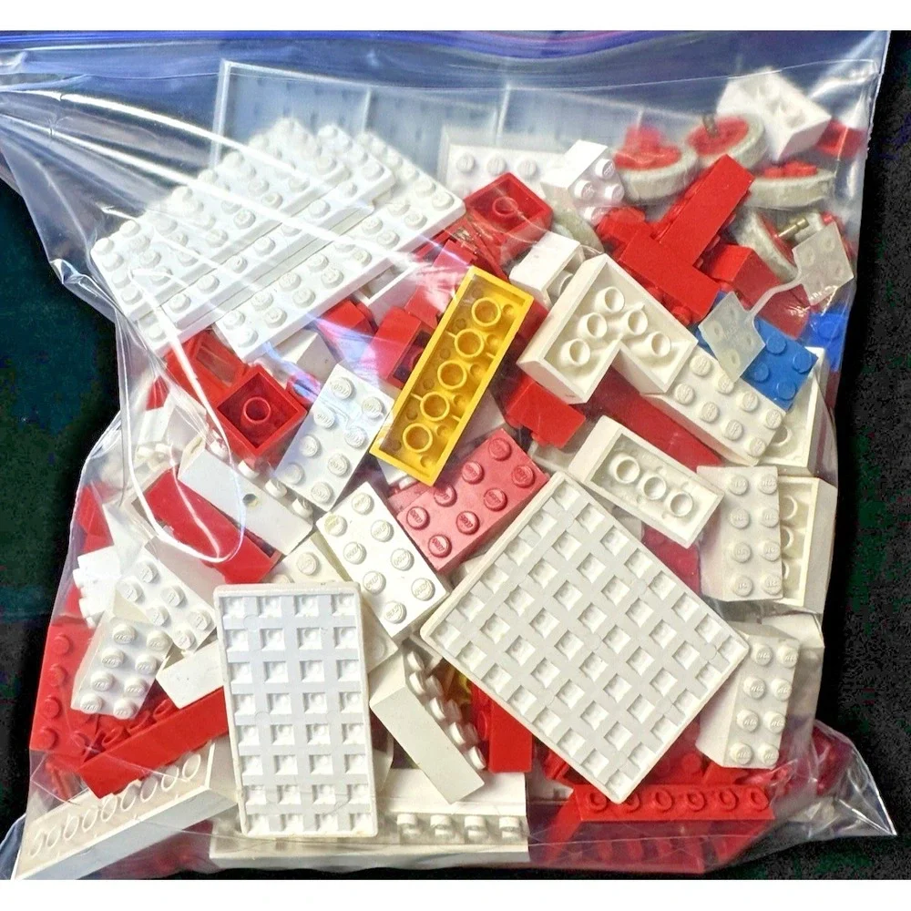 Vintage LEGO Building Box Pieces - Oven 100+ blocks included in set - Picture 2 of 13